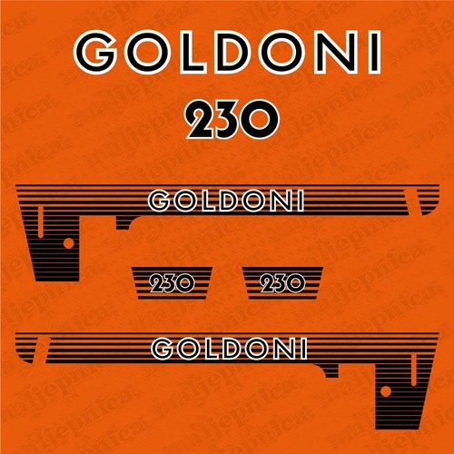 Goldoni 230 adesivi kit - 230,