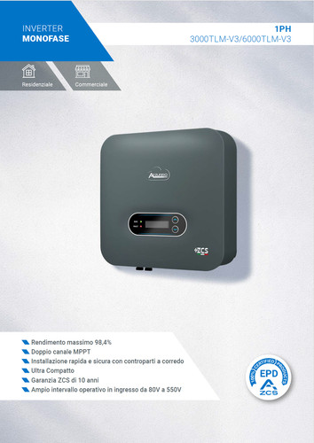 Inverter fotovoltaico zcs - inverter,