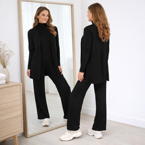 Completo donna cardigan maglia - donna,