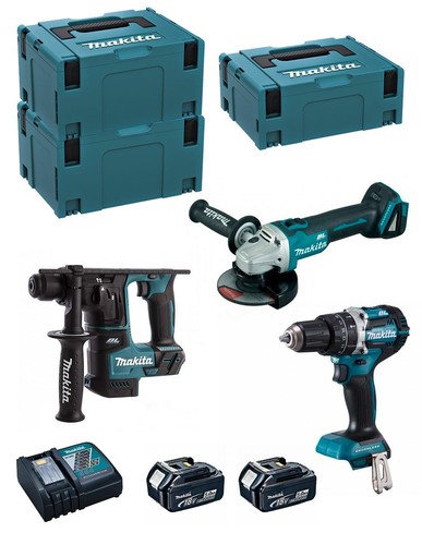 Makita kit mk309rtj dhr171 - kit, +