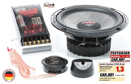 Sistema audio r165 evo vie - evo,