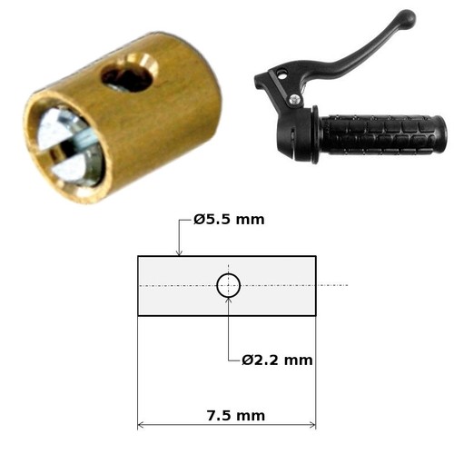 Morsetto stringifilo gas - morsetto,
