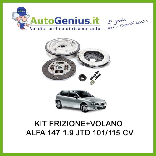 Kit frizione volano rigido - frizione, +