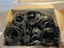 CAVI DI ALIMENTAZIONE VARI 60 Pezzi VARI TIPI DI PRESA NUOVI E USATI VEDI FOTO