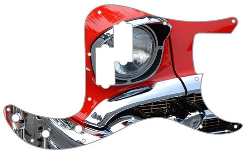 Bass precision pickguard - p,