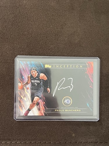 2025 topps inception paolo - 2025-26,