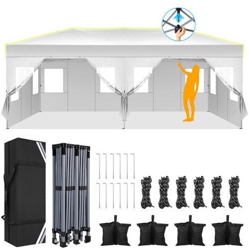 Gazebo pieghevole 3x6 - gazebo,