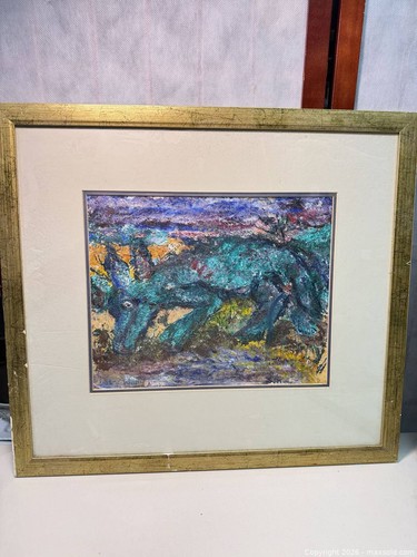 Dipinto olio originale - , sane