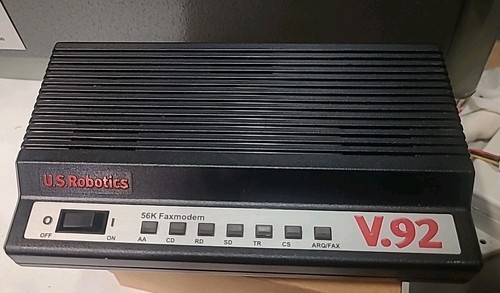 Modem fax robotics 92 - fax,