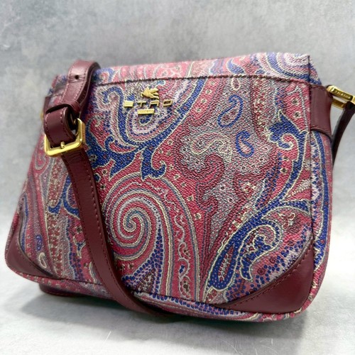Etro paisley pvc shoulder - pvc, bag