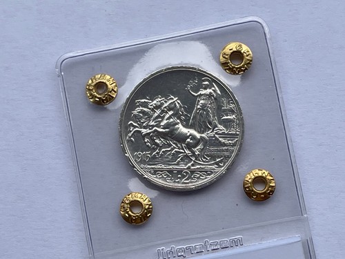 Moneta lire 1915 quadriga - moneta, 2
