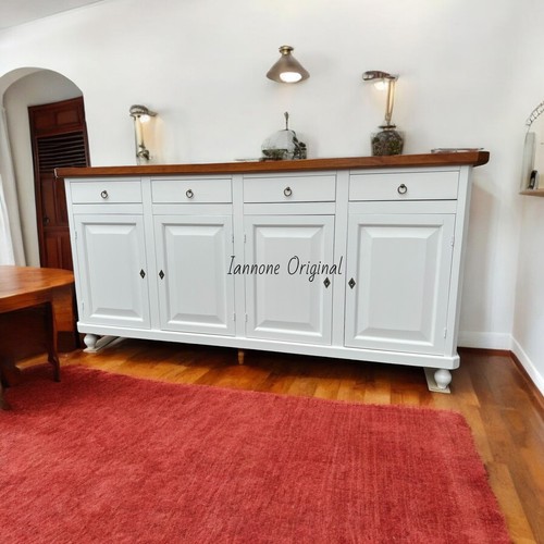 Credenza bianca ciliegio - e,