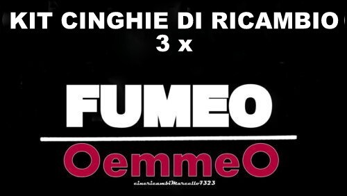 Kit cinghie ricambio 3 x - di,