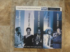 MILES DAVIS ELLA FITZGERALD LOUIS ARMSTRONG CHARLIE PARKER 4 CD BOX SET