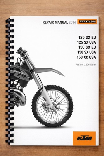 Ktm 2014 125 150 manuale - sx, xc