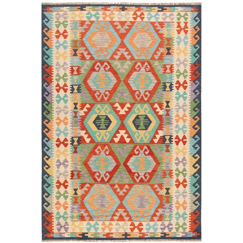 Tappeto orientale kilim afghan - tappeto,