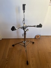 TAMBURO SS100 SUPPORTO ASTA REGGI RULLANTE BATTERIA SNARE STAND DRUM  SS 100