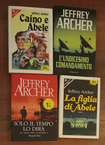 Lotto libri jeffrey archer - di,