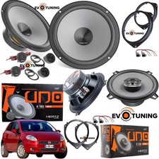 Kit 6 Casse Altoparlanti Hertz Anteriori e Posteriori per Fiat Grande Punto