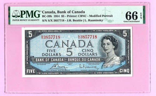 Canada dollari 39b 1954 - dollari,