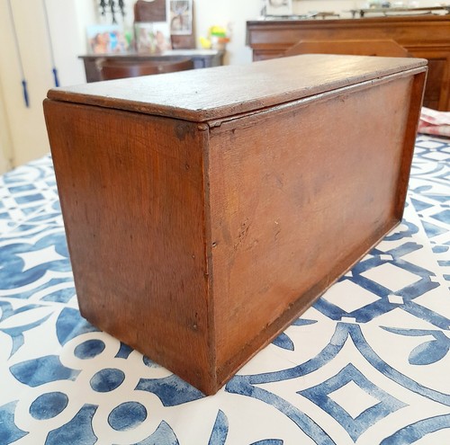 Piccola cassa legno vintage - in,