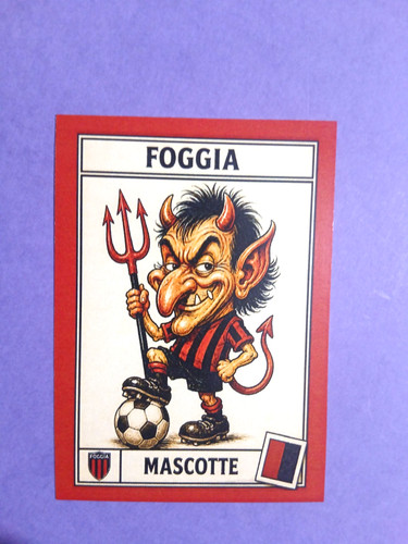 Figurina caricatura calciatori - figurina,
