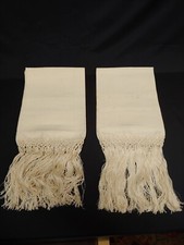 Antichi asciugamani in lino