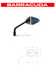 BARRACUDA COPPIA SPECCHIETTI