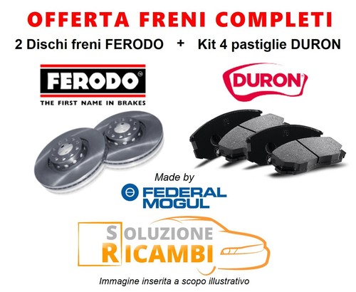 Kit dischi pastiglie - +,