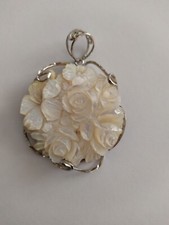 ciondolo madreperla in argento