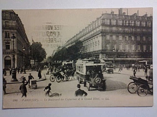 Cartolina hotel plinius milano - cartolina,