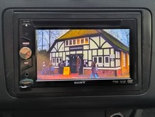 autoradio  din sony xav-w64bt bluetooth dvd cd usb aux 3 rca 55x4 regol hpf-lpf