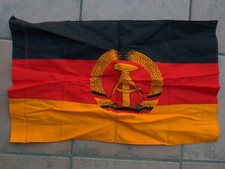 Bandiera Germania Est DDR 36 x 57 cm Vintage Cold War Repubblica Democratica Old