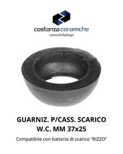 GUARNIZIONE DI SCARICO PER