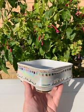 Ciotola porcellana vintage di Porcelainfabrik Martinroda, finitura iridescente, anni '70