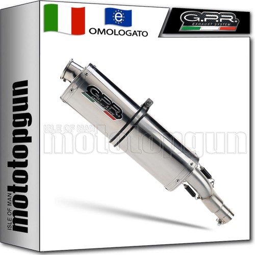 Scarico omologato acciaio gpr - omologato,