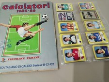 Set completo figurine dalla N. 1 alla N. 620 e album panini 1985/86 vuoto.