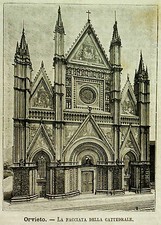 1891=ORVIETO,FACCIATA