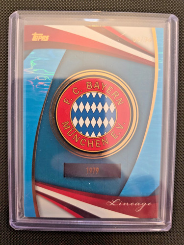 Topps bayern monaco lineaggio - topps,