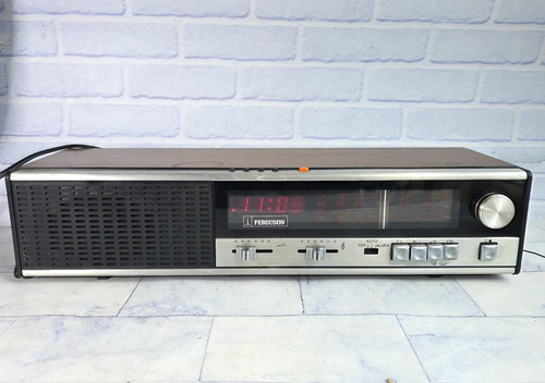 Radio sveglia vintage ferguson - radio,