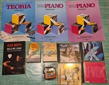 Lotto corso chitarra Britti - pianoforte - cd musicali - porta monete - corsi