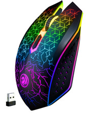 Mouse da gioco wireless RGB