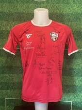 Maglia FIANO ROMANO calcio Frankie Garage con autografi squadra Under 15
