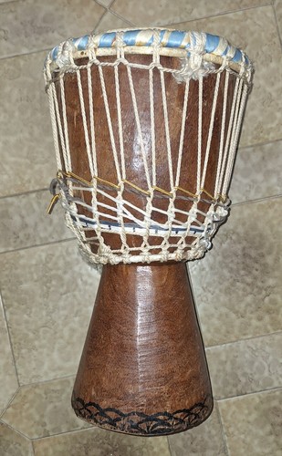 Tamburo africano fatto mano - tamburo,