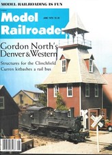 Modellismo ferroviario giugno 1979 clinchfiel strutture ferrovia autobus posta gru palude erba