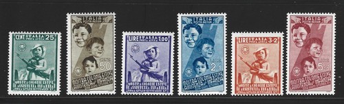 Regno 1937 eccezionale - eccezionale, colonie
