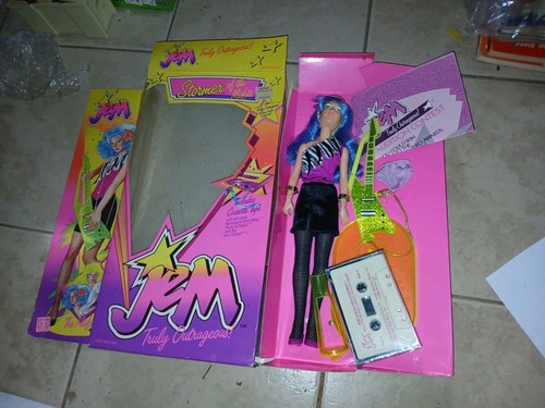 Hasbro jem 1985 outrageous - jem,