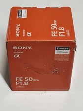 Sony FE 50 mm F1.8 obiettivo