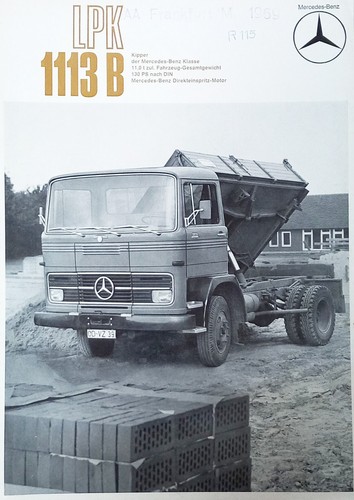Mercedes benz camion - mercedes-benz, lpk