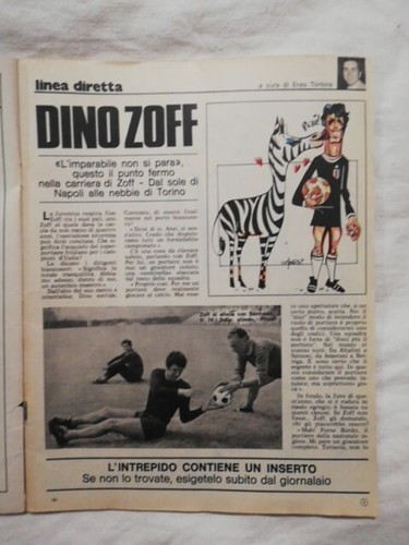 Dino zoff juventus - zoff, portiere